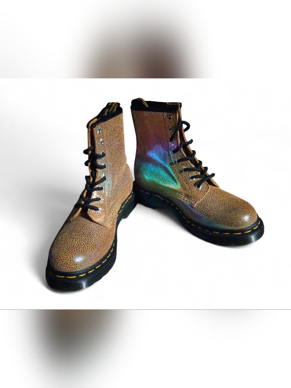Dr. Martens Iridescent Boots